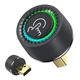 PTGTO Wireless CarPlay Dongle for iPhone – Wired to Wireless Adapter for in-Dash Car Stereo with Factory CarPlay, GPS Navigation Support, 1-Click Phone Switch