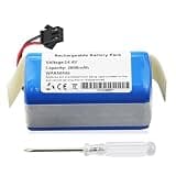 MULS Replacement Battery for iHome AutoVac NOVA S1 1st Gen iHRVS1-3BLK Robot Vacuum Cleaner 14.4V 2600mAh (Not Fit for NOVA S1 2nd Gen iHRVS1-3BLKS)