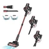 Nyven S3P Cordless Vacuum Cleaner, 35KPa Powerful Suction, Lightweight Stick Vacuum, Up to 55 Min Runtime, Smart Display, LED Headlights, Anti-Tangle Brush for Pet Hair, Carpet & Hard Floor