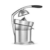 Breville 800CPXL Citrus Press Pro Juicer Machine, Brushed Stainless Steel (Renewed)