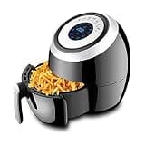 XDSRFVW 1500W Air Fryer Large Capacity Household Smoke-free Electric Frying Pan Smart Touch Screen Fries Machine