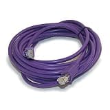 MyCableMart 14ft Cat6 Ethernet RJ45 Patch Cable, Stranded, Snagless Booted, Purple