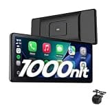 CarpodGo T4 Plus 10.9" Portable Apple carplay Screen for car, Standard Package with Camera,1000 Nits, 60 FPS Wireless CarPlay, Display-Only BT Mode Supports Steering Wheel Controls
