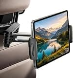 ocpcrn Car Tablet Holder for Tesla Model 3/Model Y/Model S/Model X, Headrest Tablet Holder, Adjustable Tablet Car Mount for Back Seat, Long Arm Extension, for IPad Samsung Galaxy Tab