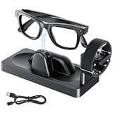 Charging Station for Meta Ray-Ban Display Glasses&for Meta Neural Band, Charger Dock for RayBan Met-A Display Smart Glasses Accessories「3-in-1 Charging,Compact,Status Indicator,Circuit Protection」