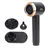 Zerodis Other Living Appliances Rechargeable Cordless Fast Drying Hot Cold Wind Settings Blow Dryer Touch Screen Magnetic Nozzle Charging Base for Home Office Travel Gym Portable Hair (Black)