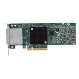 Zunate SAS 9207-8e Host Bus Adapter, PCIe 3.0 x8 6Gbps 8 Port External SAS SATA HBA Card IT Mode, Dual SFF 8088 for Server Storage Expansion