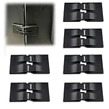 Monitor Alignment Connectors with Adhesive for Dual Triple Screen Setup, Multi Monitor Display Positioning Clips for Gaming and Office (6)