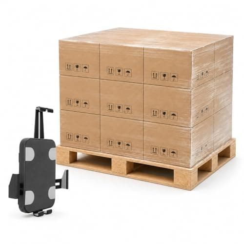 Mount-It! 1 x Pallet of MI-3872B Anti-Theft Tablet Wall Mount | Lockable, Adjustable Clamps for Tablets 7.9–11 Inches, Full Motion Tilt, Swivel, Rotation, VESA 75x75, Black