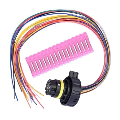 350-0168 6 Speed Automatic Transmission Pigtail Wiring Plug In Connector For 6R60 6R75 6R80 6L80E 6L90E