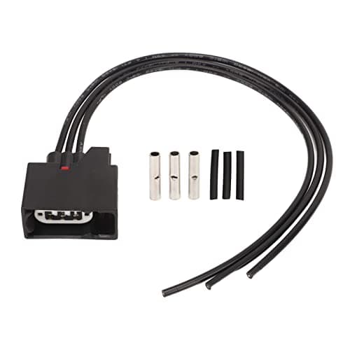 Keenso Front Turn Signal Connector, 68065016AB ABS Turn Signal Light Plug Harness Connector Assembly Fit for JK 2007 to 2018