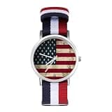 ZMYAPQO American Flag Watches for Men