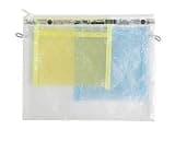 Kelly & Associates CAPA Pouch, L, Approx. W 10.0 x H 7.9 inches (25.5 x 20 cm), White