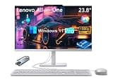 Lenovo A100 23.8" FHD IPS All-in-One Desktop (Intel N100, 16GB, 1TB SSD)