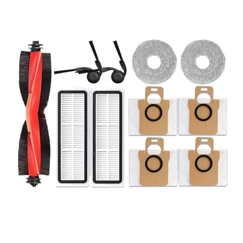 KUYJHNVD Vacuum Cleaner Accessories, Compatible with Xiaomi, Robot 5 OV31GL Main Side Brush Mop Filter Parts(E)