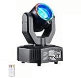 Moving Head DJ Lights for Parties, 32W LED Stage Lighting with DMX512 Control, Sound Activated, 540° Pan & 270° Tilt, Compact Beam Light for Home, Wedding,Club,Music Festival, Graduation Party