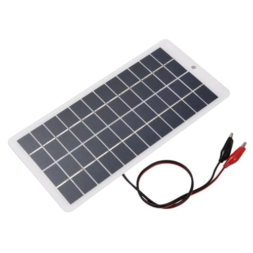Generic Portable High Efficiency 5W 12V Solar Panel for Home Lighting and Emergency Preparation (Port)