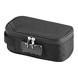 Bydezcon Fashionable Protective Smell Blocking Pipe Bag with Adjustable Interior Designs Accessory for Organized Carrying Passwords Case