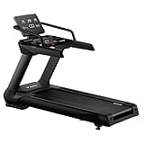 TRABVVIJSC Foldable Treadmill,Large Slope Intelligent Mini with 20 Levels for Exercise, Suitable for Use in Homes, Gyms, and Business Offices