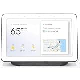 Google Nest Hub (1st Gen) | 7" Smart Display with Google Assistant | Voice Control for Smart Home Devices | YouTube, Spotify | Wi-Fi & Bluetooth Enabled (Charcoal)