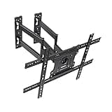 iumLeap TV Bracket TV Stand Corner Wall-Mounted TV Bracket Six-arm Rotating Extension Tilting Double Base Bracket for Most 37"-70" TVs with Max VESA 600x400mm Monitor Desk Mount TV Stand