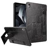 iDOMi for iPad A16 Case 11th Generation 11 inch 2025 / iPad 10th Generation Case 10.9 inch 2022, Slim PU Leather Stand Shockproof Protective Bumper for iPad 11/10 Gen,Black