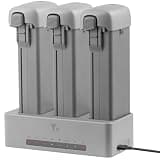 Two-Way Charging Hub for DJI Avata 360 Battery, Dual Battery Charger with Storage Charge and USB-C Charge Cable, Fast Charge 3 Batteries Drone Accessories
