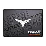 TEAMGROUP T-Force Vulcan Z 512GB SLC Cache 3D NAND TLC 2.5 Inch SATA III Internal Solid State Drive SSD (R/W Speed up to 530/470 MB/s) T253TZ512G0C101