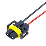 1set 2 pin H 8 H11 Adapter Wiring Harness Car Auto Wire Connector with 20cm Cable(1set of Female)