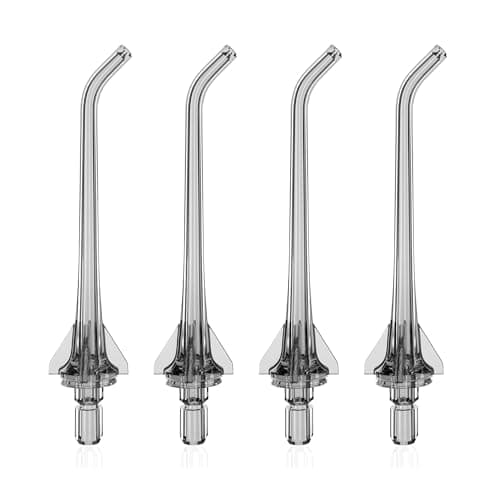 Replacement Tips for Nicwell Oralfree Water Flosser, Water Flosser Replacement Heads Oral Irrigator Jet Tip（ 4 Pack）