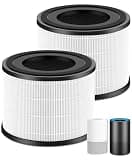 AP-S0610L Replacement Filter, Compatible with MOOKA AP-S0610L Air Purifier, 3-IN-1 Replacement Filter, Pre-filter & Activated Carbon filter for Pet Odors, 2 Pack