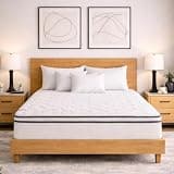 Zayton, 9" Euro Top Innerspring Mattress – Medium Comfort, 352 Bonnell Coil Support, Durable & Breathable Quilted 1¼" Top, 1-Sided Euro-Top Design for Traditional Support, Full XL
