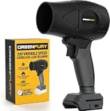 Cordless Leaf Blower Compatible with Dewalt 20V MAX Battery, 430 CFM 125 MPH Powerful Airflow - Lightweight Handheld Blower for Patio, Debris, Leaves & Snow Removal (Battery Not Included)