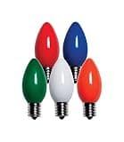 Holiday Bright Lights Bulb Ceramic C9 ASRT25PK