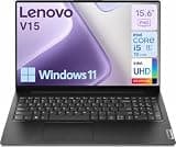 Lenovo V15 G4 Business Laptop, 15.6" FHD Display, Intel Core i5-1335U Processor (10 Cores, Up to 4.6GHz), 16GB RAM, 512GB SSD, Wi-Fi 6, Numeric Keypad, Windows 11 Pro for Work & Study