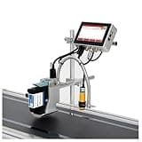 130PRO Industrial Online Inkjet Printer 12.7mm with Plastic Shell QR Barcode Batch Number Logo Date Label Printing Machine