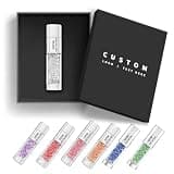 Kacenray Custom Crystal USB Flash Drives Bulk Personalized Engraved Logo LED Glowing Memory Sticks for Wedding Photography and Executive Gifting, Optional Presentation Box (100,32 GB)