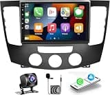 [2+64G] Car Radio for Hyundai Sonata NF 2009 2010 with Wireless Carplay Android Auto Bluetooth Touch Screen Stereo with GPS WiFi FM Bluetooth AHD Backup Camera