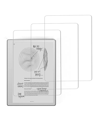 BOVUGAC [3 Pack] Screen Protector for reMarkable Paper Pure 10.3 Inch E-Reader Film, Flexible PET Film Compatible with reMarkable Paper Pure 10.3",Anti-Scratch Ultra-Thin.(Not tempered glass)