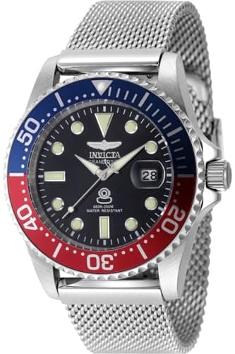 Invicta Pro Diver Men 42mm Stainless Steel Steel Black dial PC32 Quartz