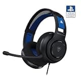 Turtle Beach Atlas 200 Wired Gaming Headset Officially Licensed for PlayStation, PS5, PS4-50mm Nanoclear Drivers, Flip-to-Mute Mic, Memory Foam Cushions, Floating Headband - Black