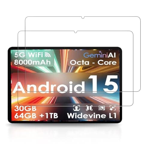 YAJOJO 2-Pack Screen Protector for ZENTALITY ‎C-710 PRO Tablet 10.1 inch, 9H Hardness Tempered Glass for ZENTALITY ‎C-710 PRO Tablet, Anti-Scratch, Bubble Free, HD Clarity