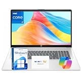 WOWPC Customized Business Laptop, Made with HP 17.3" FHD Business Laptop, Intel Core i7-1355U Processor, 8GB-64GB DDR4 RAM, 256GB-2TB SSD, IPS Anti-Glare Display, Windows 11 Pro, HD Webcam