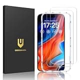 UNBREAKcable 2-Pack Screen Protector for iPhone 16 Pro Max, Military-Grade Shatterproof Tempered Glass [9H+ Hardness] [Easy Installation Frame] [99.99% HD Clear] for Apple iPhone 16 Pro Max