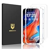 UNBREAKcable 2-Pack Screen Protector for iPhone 16 Pro Max, Military-Grade Shatterproof Tempered Glass [9H+ Hardness] [Easy Installation Frame] [99.99% HD Clear] for Apple iPhone 16 Pro Max