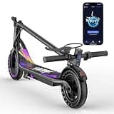 VOLPAM Electric Scooter, 350W/500W/800W/1000W/250W Powerful Motor & 19/22/ 9 MPH Top Speed, 16-28-10 Miles Long Range, Folding E Scooter Choice