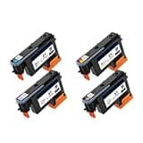 BGGJJ Print Head Compatible with Designjet Z6100 Z6100ps C9460A C9461A C9462A C9463A(1 Set 4pcs)
