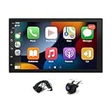 6+128G Car Stereo for Nissan Navara 2006 2007 2009-2015 with Carplay Android Auto Upgrade 8 CORE Car Radio Head Unit w/ 7" Touch Screen Bluetooth WiFi GPS DSP EQ Split Screen SWC Camera Mic