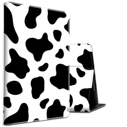 Case for Galaxy Tab S6 10.5" 2019 (Model SM-T860/T865/T867) PU Leather Shockproof Stand Protective Cover with Auto Sleep/Wake for Samsung Tab S6 10.5" 2019,Cow Print