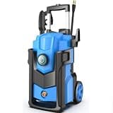 2000PSI Pressure Washer, 2.0GPM Portable Power Washer with 4 QC Nozzles and Soap Bottle, Cleaner Machine for Cars/Home/Driveways/Patios/Decks/Fences, Blue